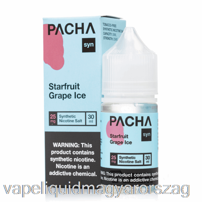 Starfruit Grape Ice - Pacha Syn Salts - 30ml 50mg Vape Pen